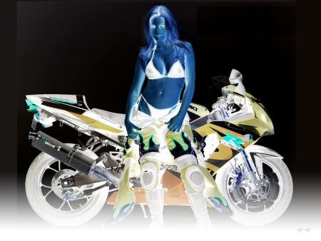 elle est belle la moto